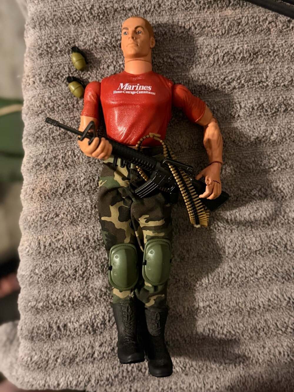 Vintage 1990s GI Joe Basic Training Marine Collectors Edition Doll ...,